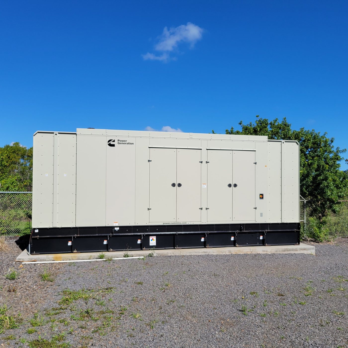 Water Pumping Station Standby Generator